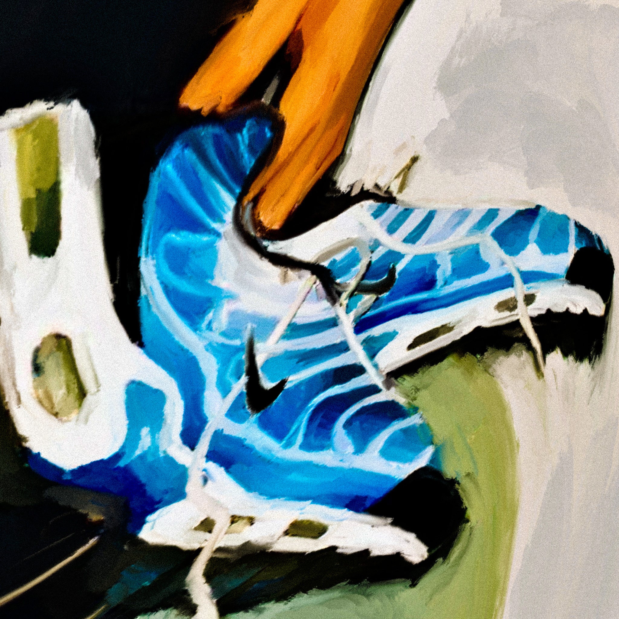 PRINT TIBURON 40X40 CM