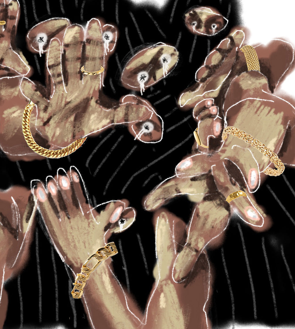 PRINT JOYAS 40X40 CM