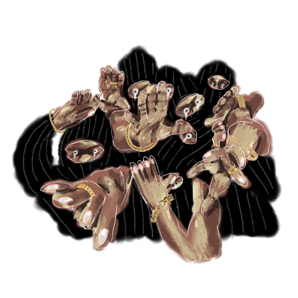 PRINT JOYAS 40X40 CM