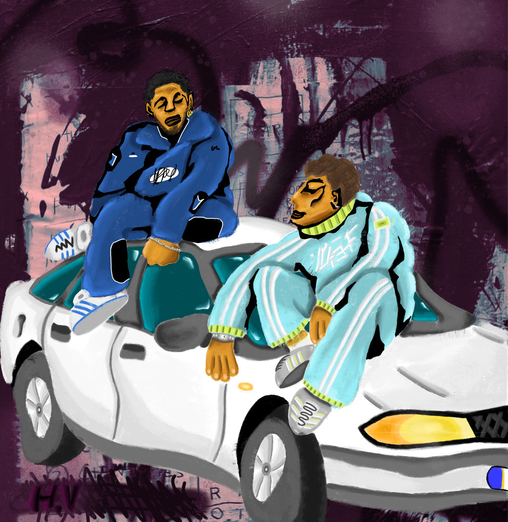 PRINT COCHE 60X60 CM