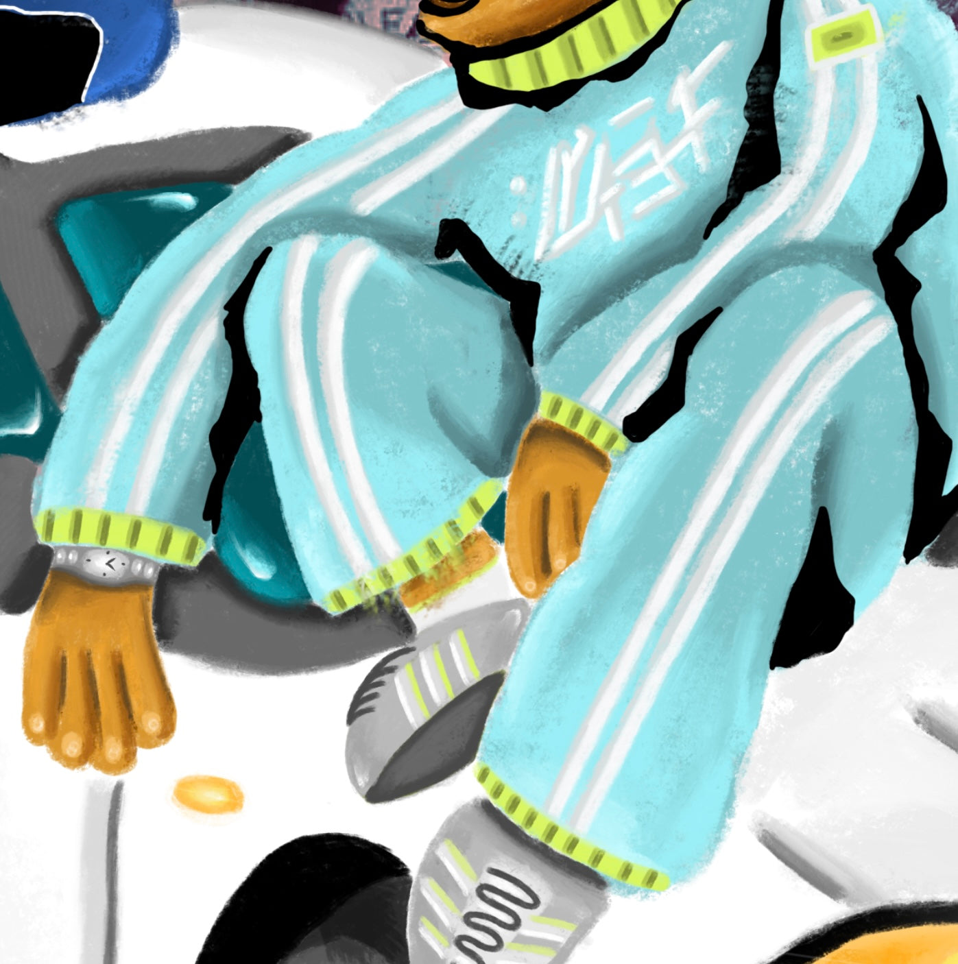 PRINT COCHE 60X60 CM