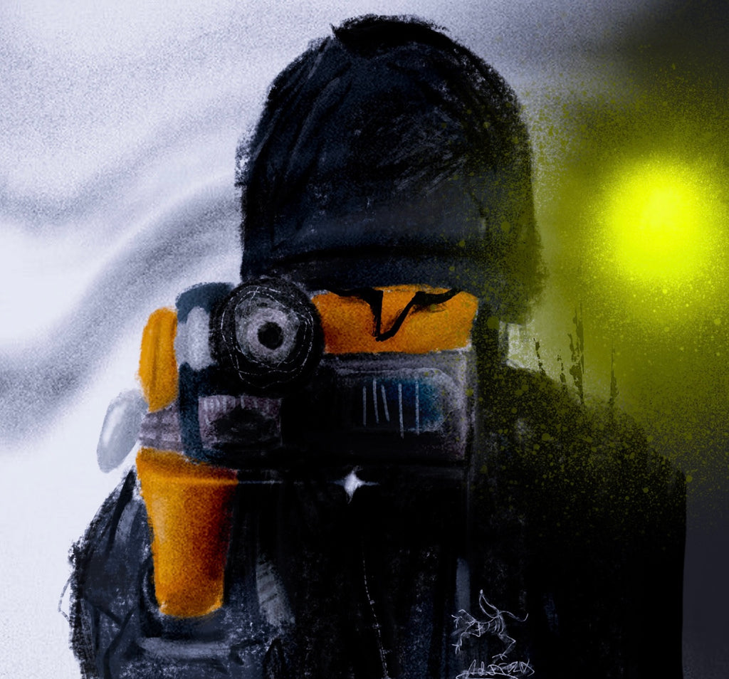 PRINT VIDEO 80X80 CM