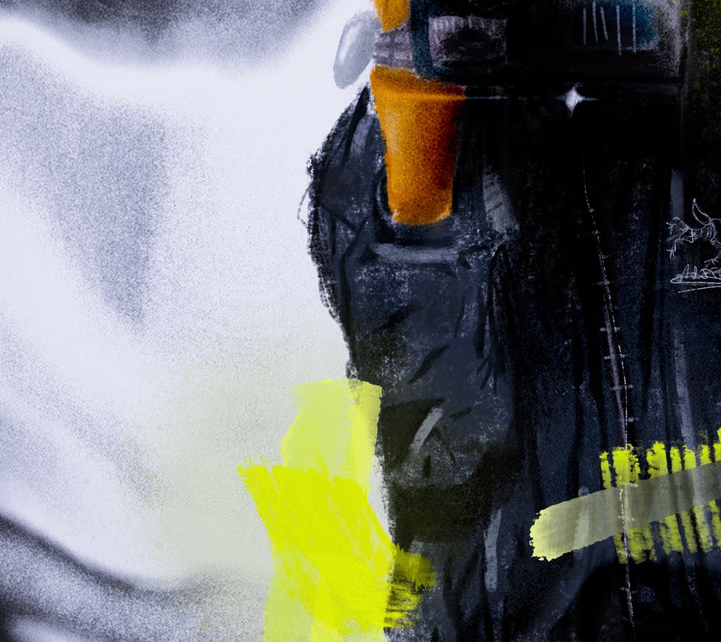 PRINT VIDEO 80X80 CM