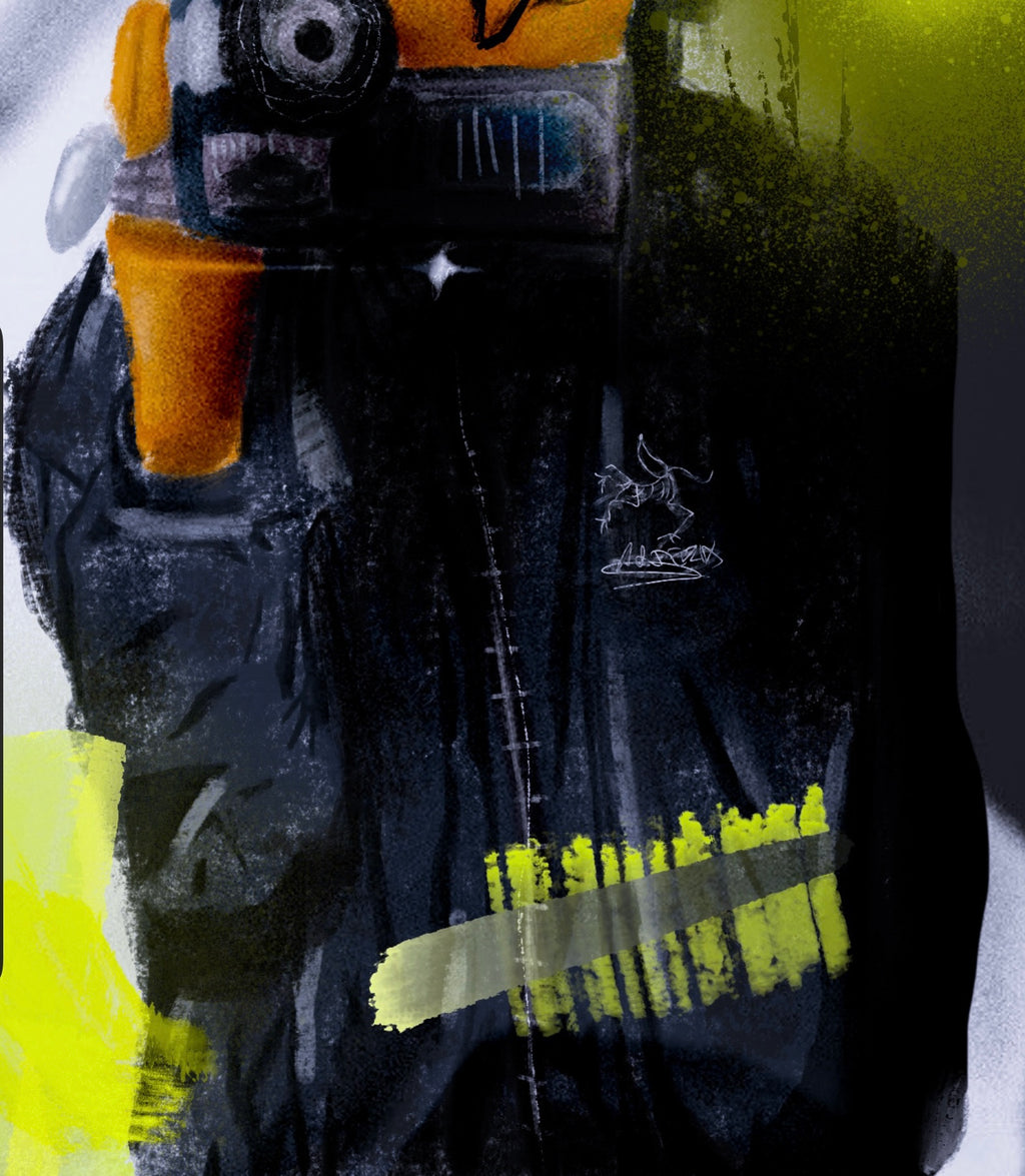 PRINT VIDEO 40X40 CM