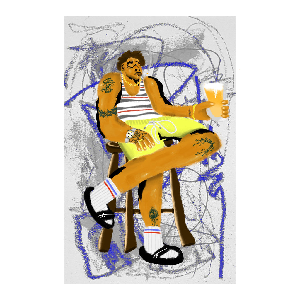 PIBE CERVEZA  42X59,4 CM (A2)