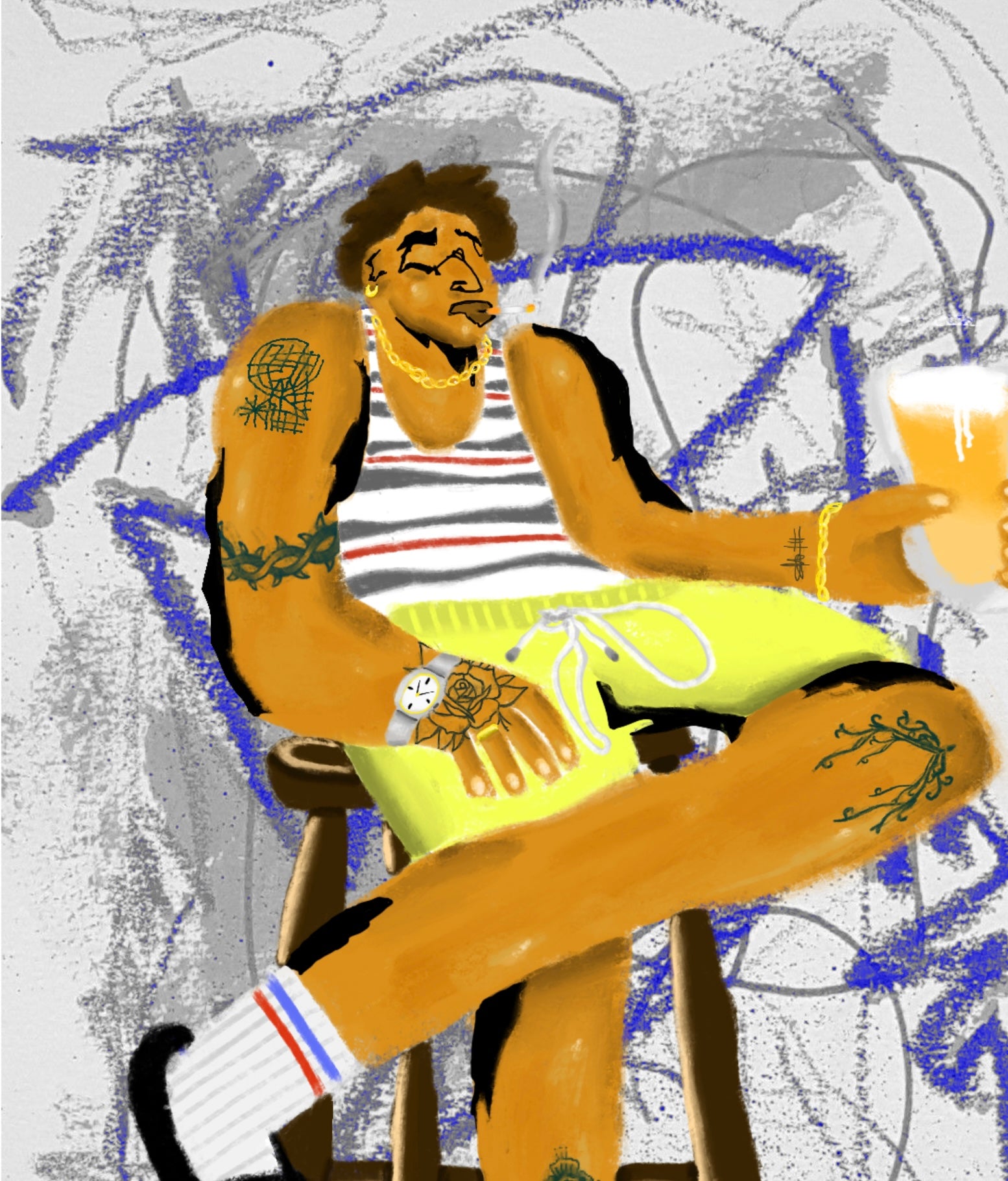 PIBE CERVEZA 29,7X42 CM (A3)