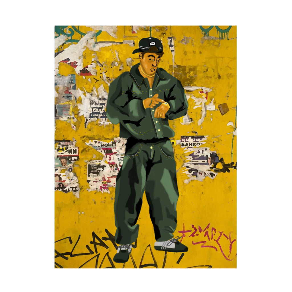 PIBES RELOJ  42X59,4 CM (A2)