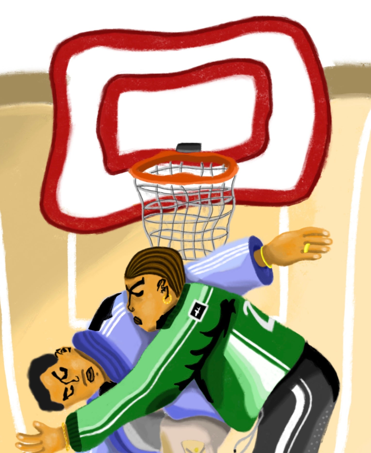 PRINT BASKET 80X80 CM