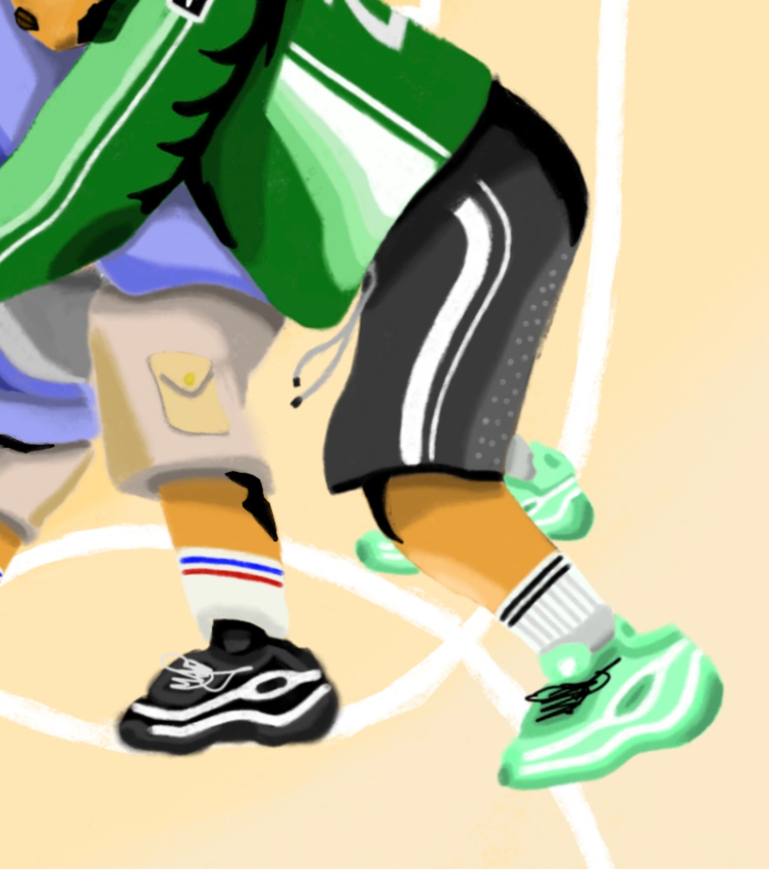 PRINT BASKET 60X60 CM