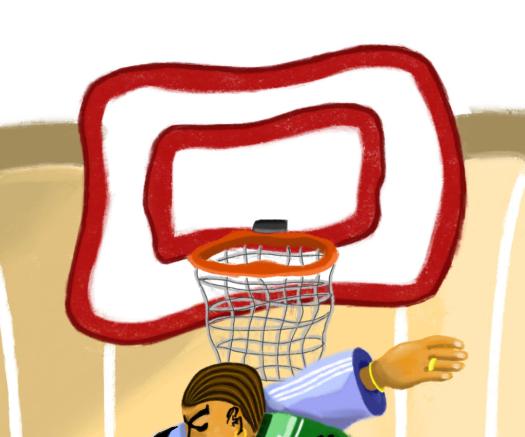 PRINT BASKET 40X40 CM