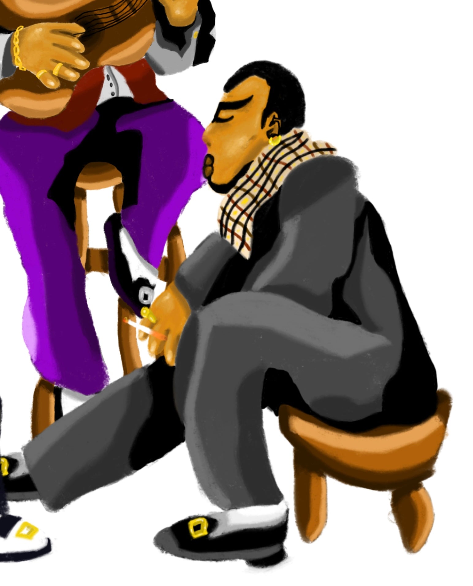 PRINT FLAMENCO 40X40 CM