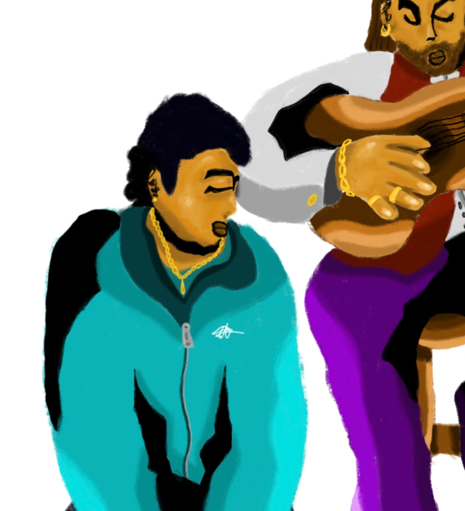 PRINT FLAMENCO 80X80 CM