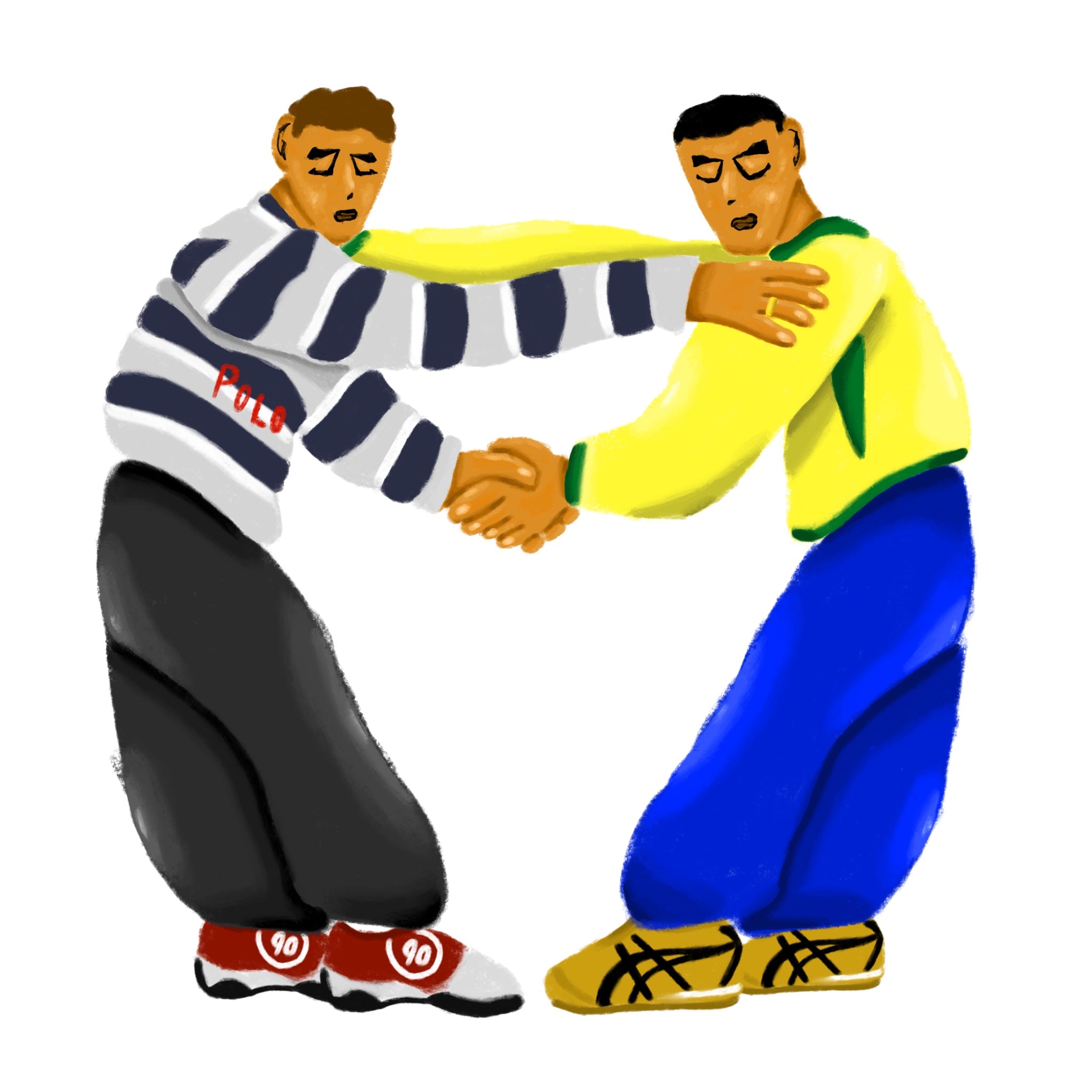 PRINT SALUDO 60X60 CM