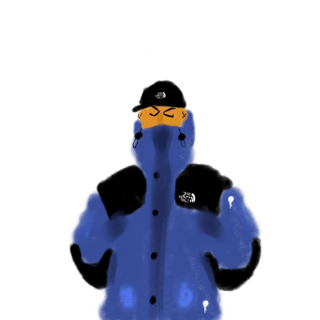 PRINT CARA NORTE 60X60 CM