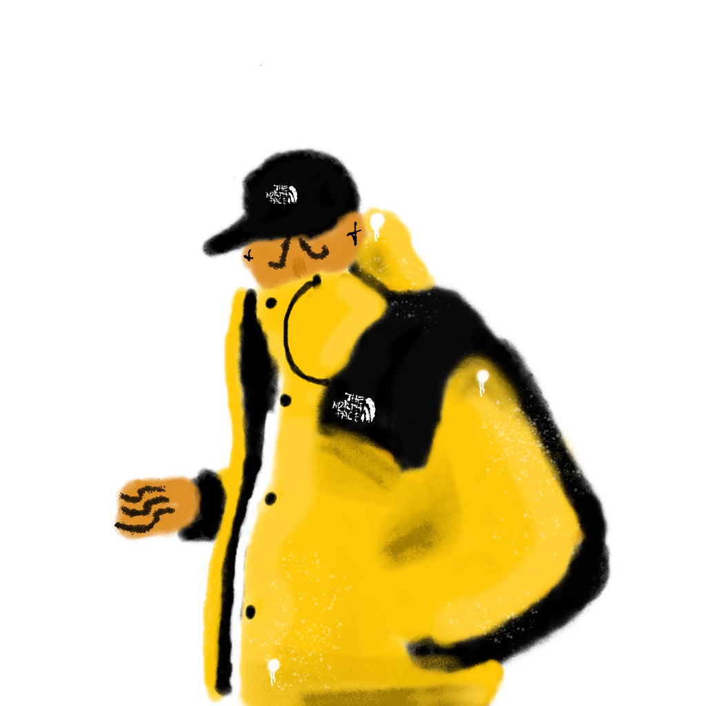 PRINT CARA NORTE 60X60 CM