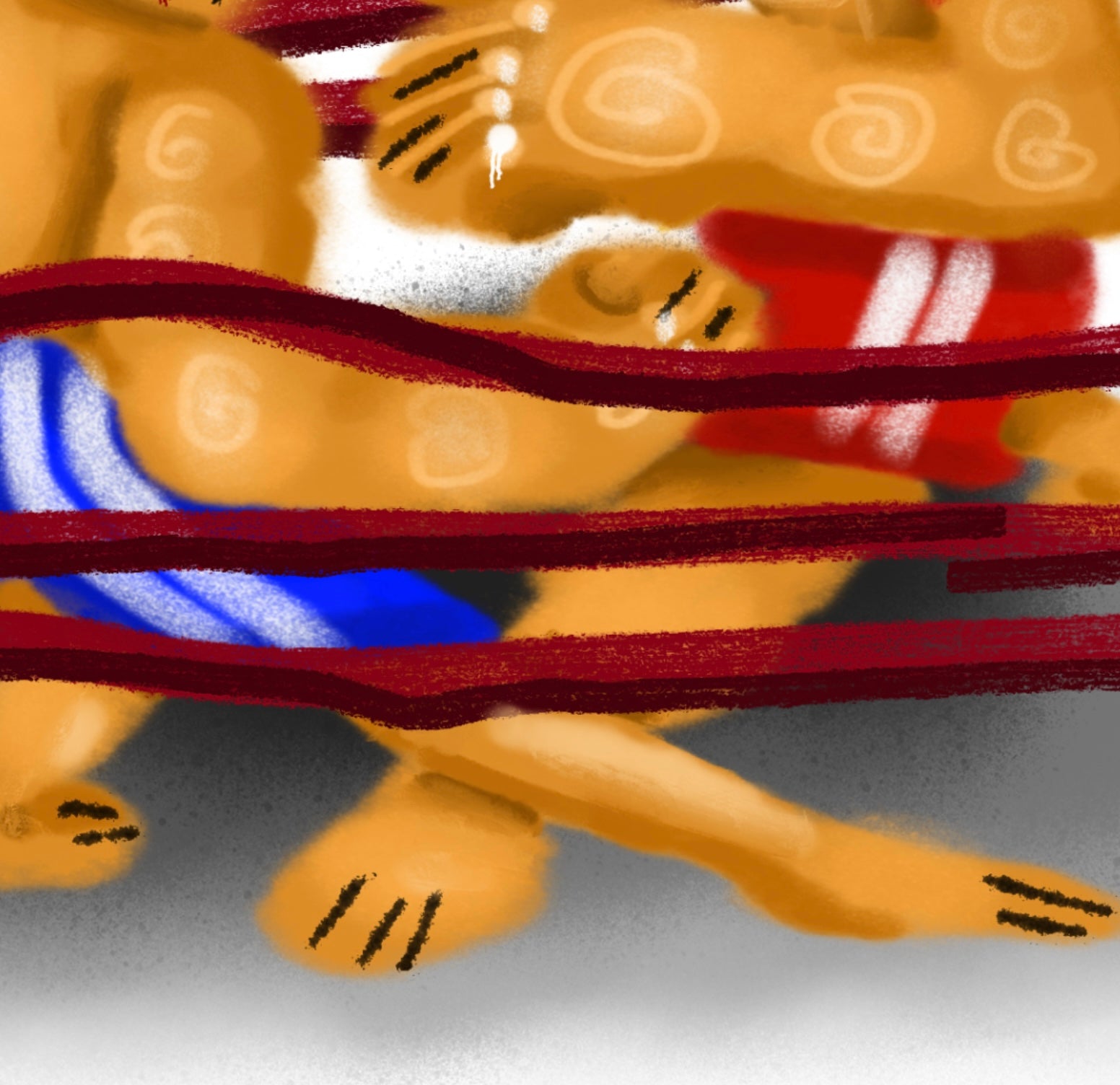 PRINT PELEA 40X40 CM