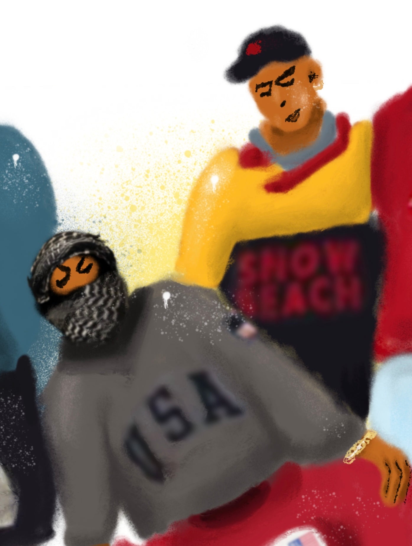 PRINT POLO BOYS 80X80 CM