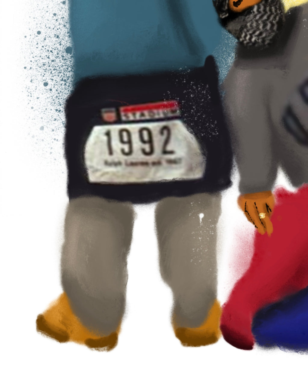 PRINT POLO BOYS 80X80 CM