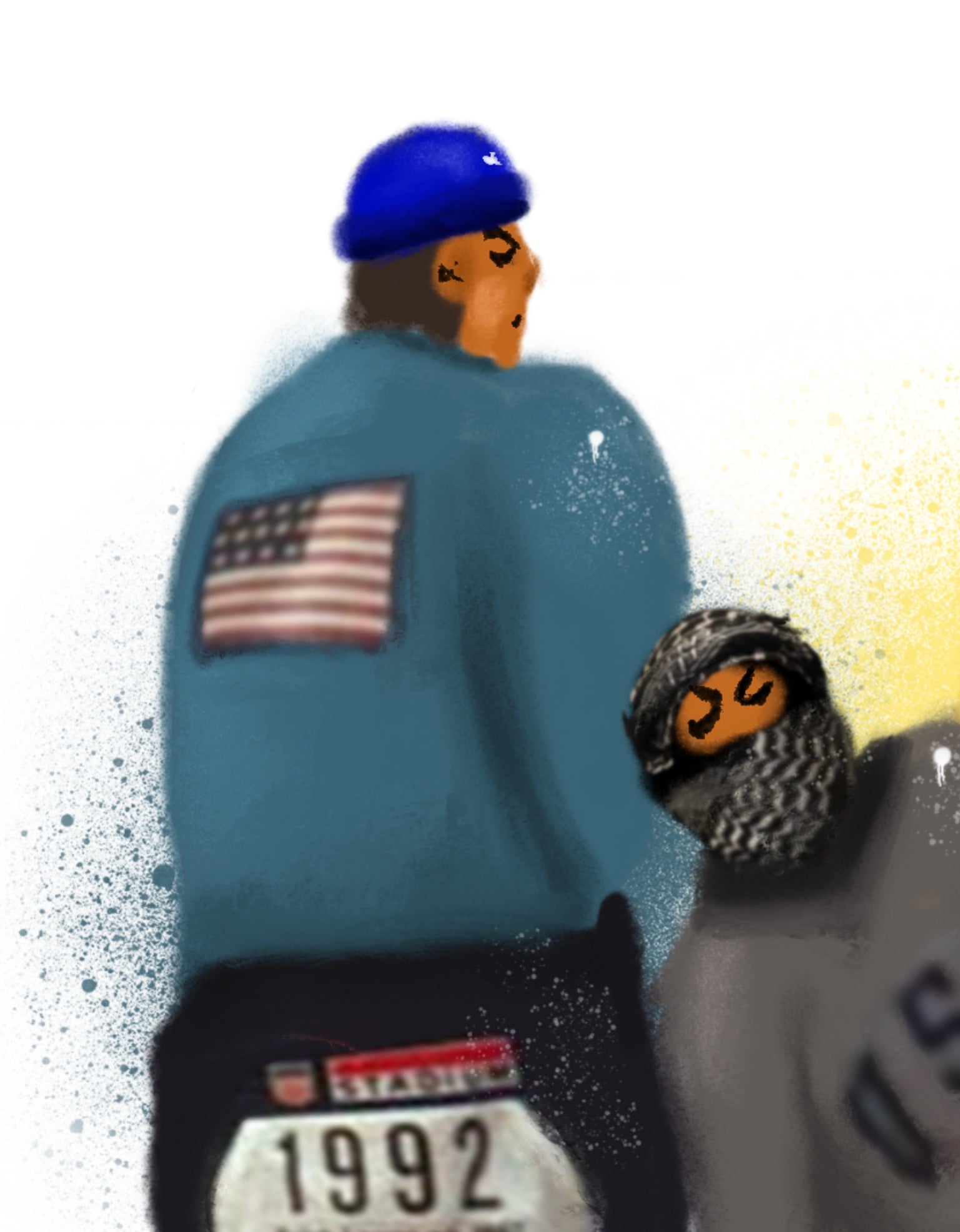 PRINT POLO BOYS 60X60 CM