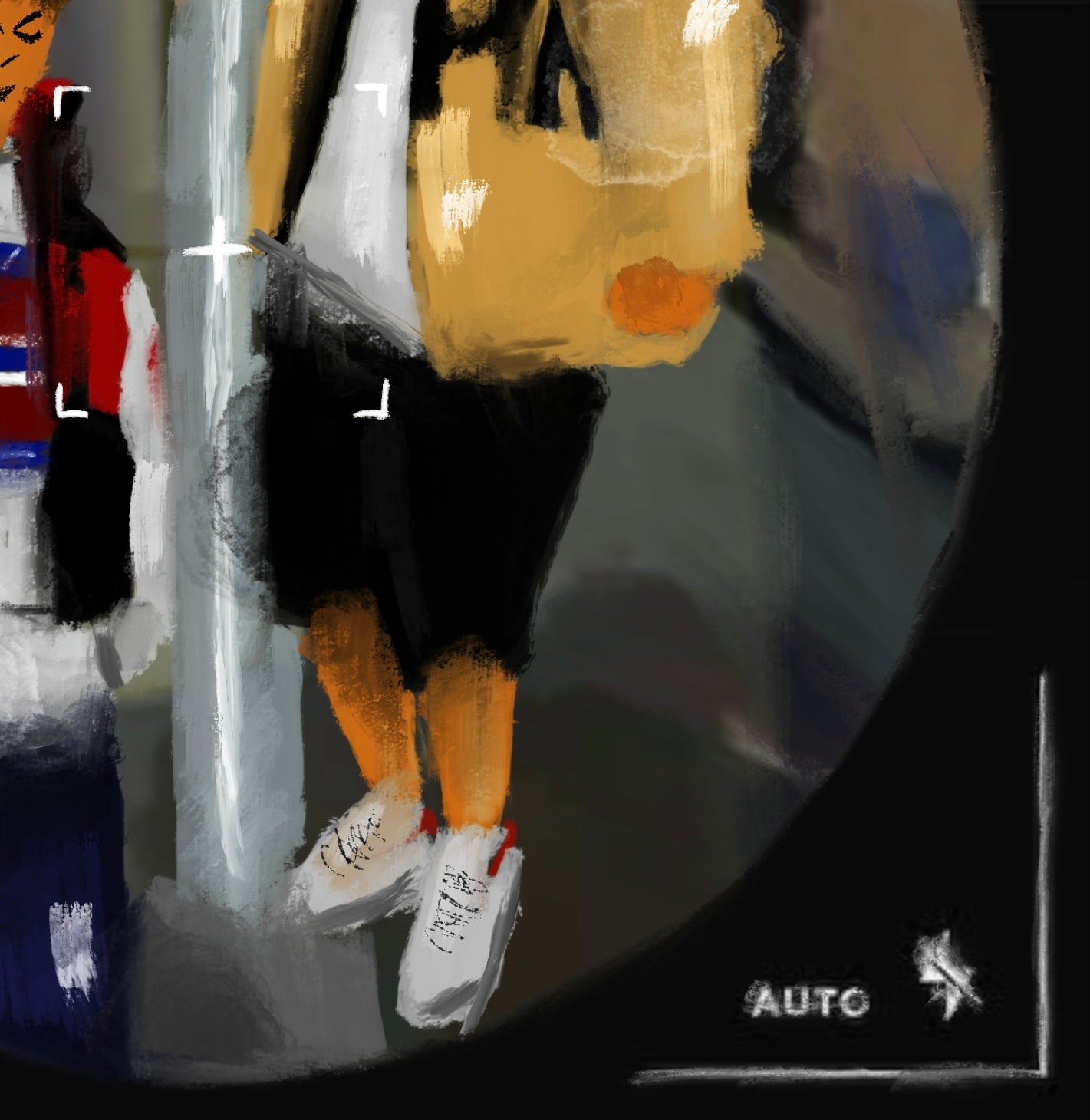 PRINT VIDEO FRAME  40X40 CM