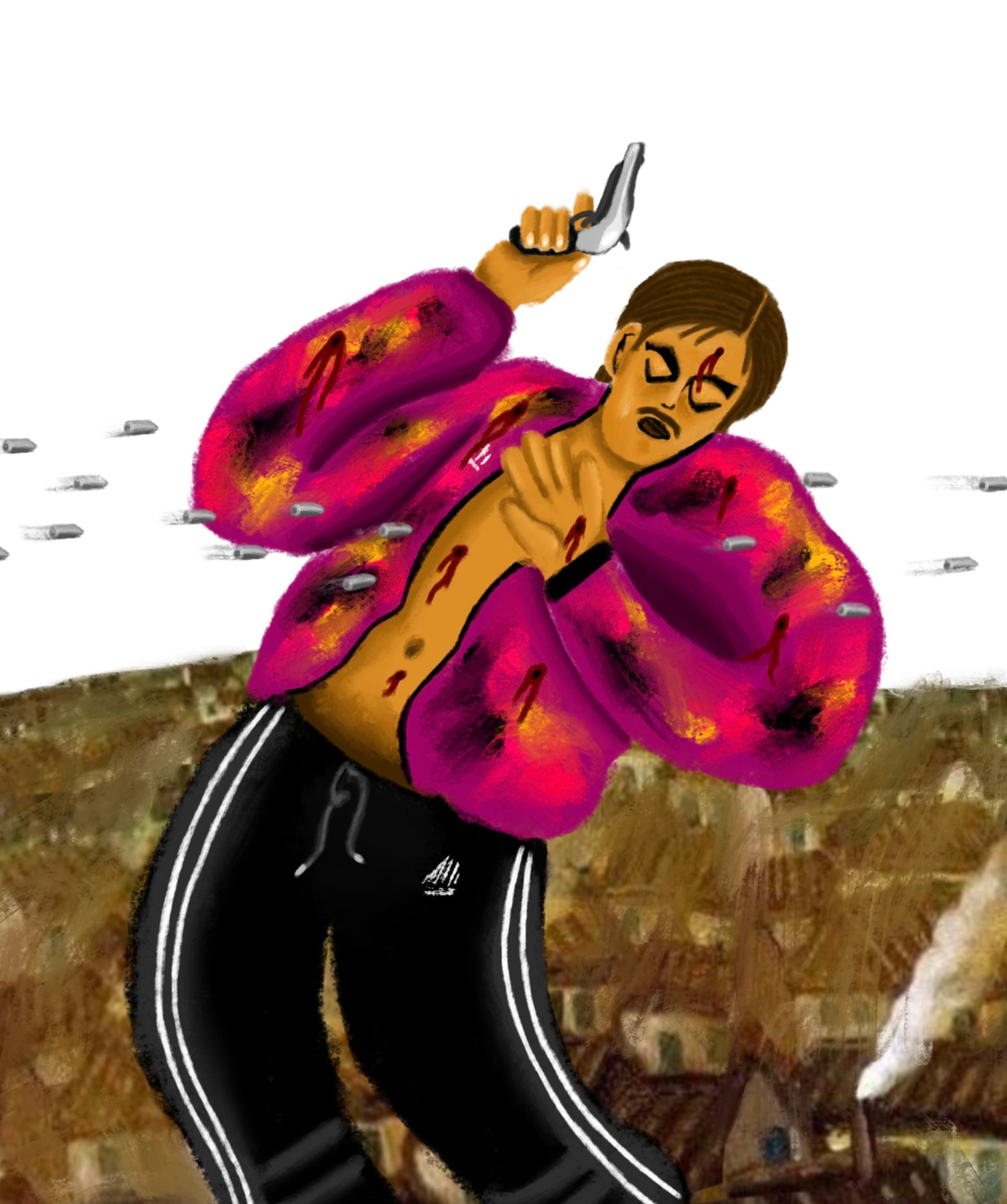 PRINT PABLO ESCOBAR  40X40 CM