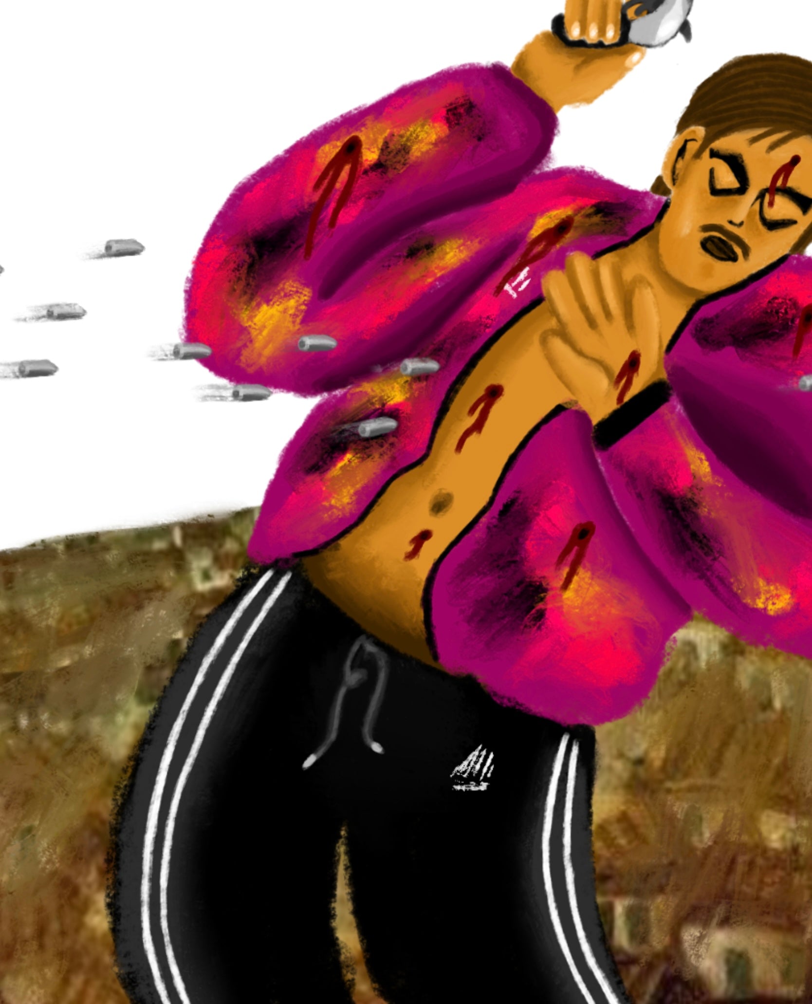 PRINT PABLO ESCOBAR  40X40 CM