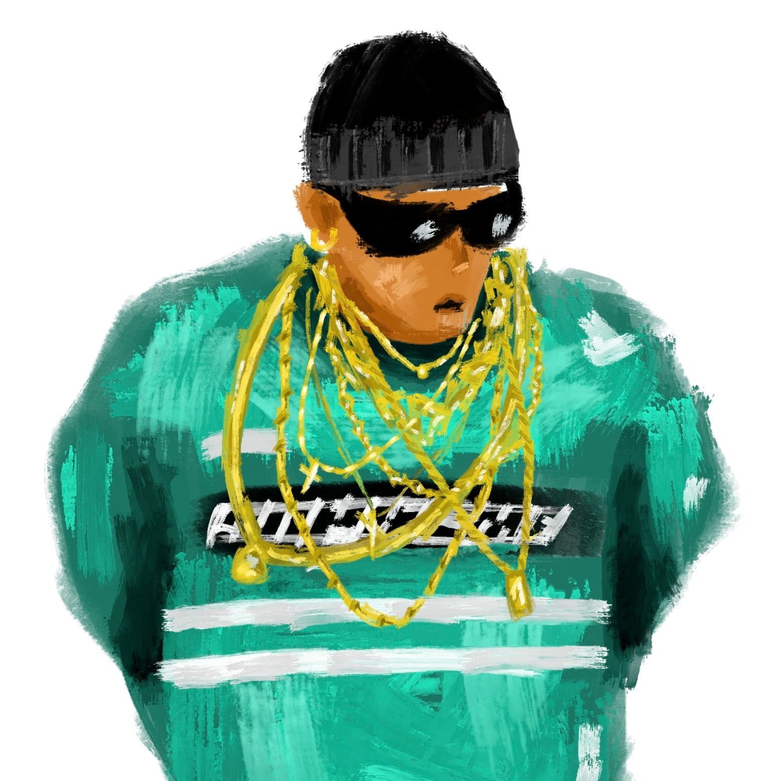 PRINT LUMBAGO  40X40 CM