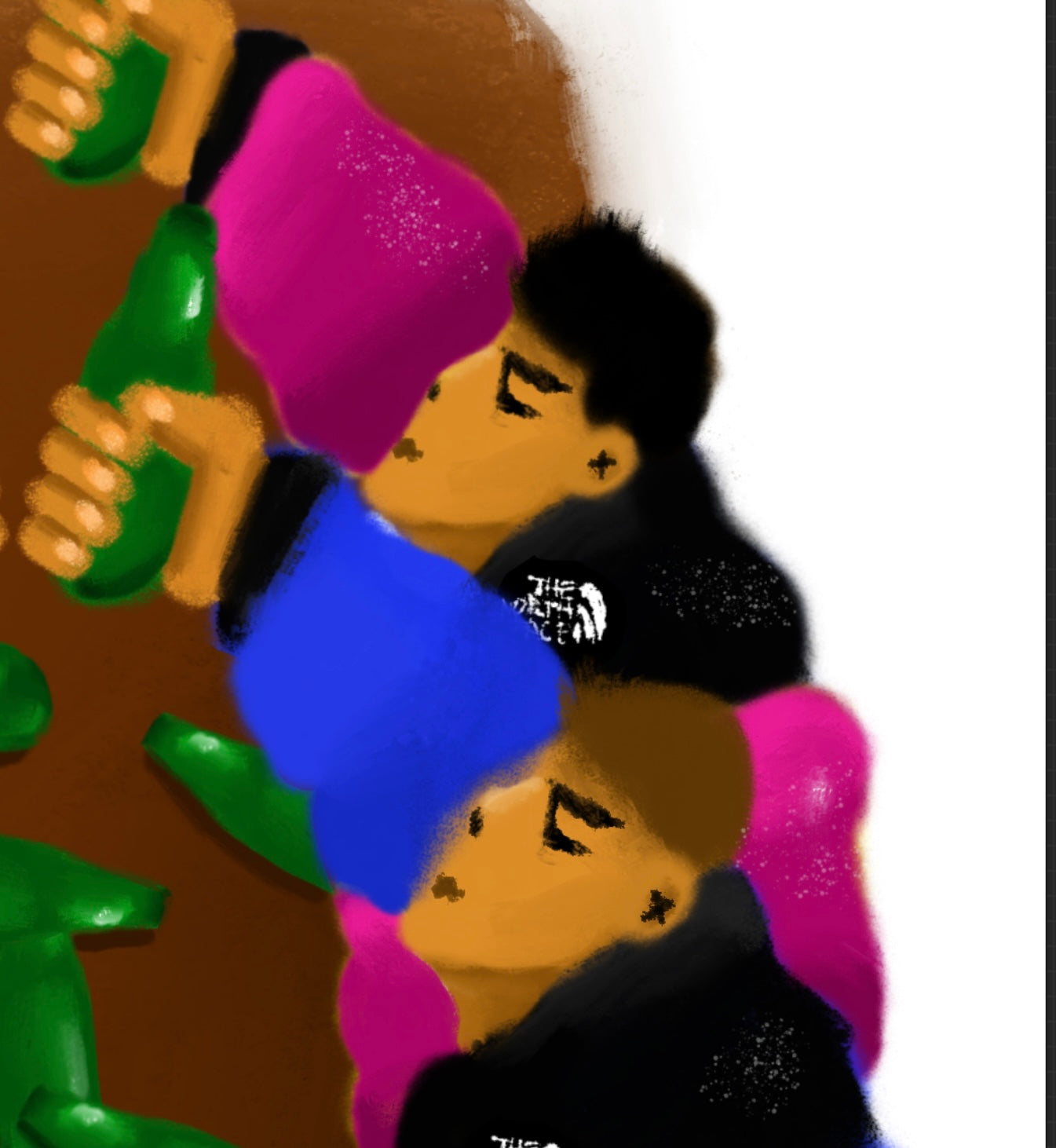 PRINT BRINDIS 40X40 CM