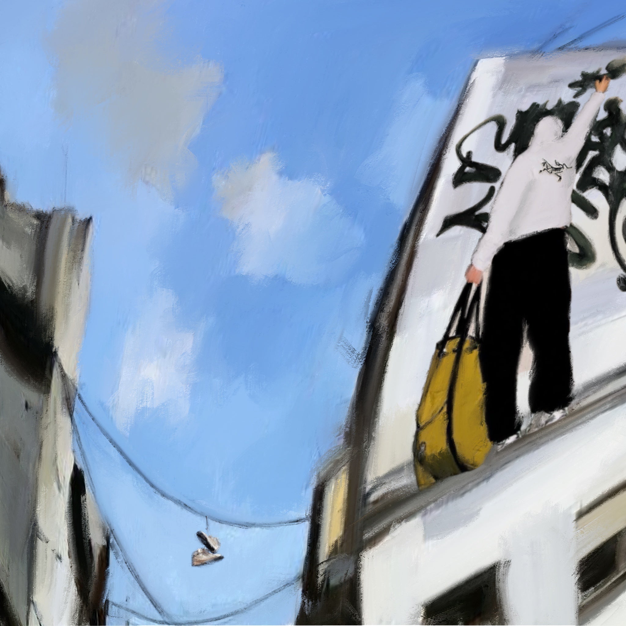 PRINT TRÍPTICO HIGH PART 40X40 CM