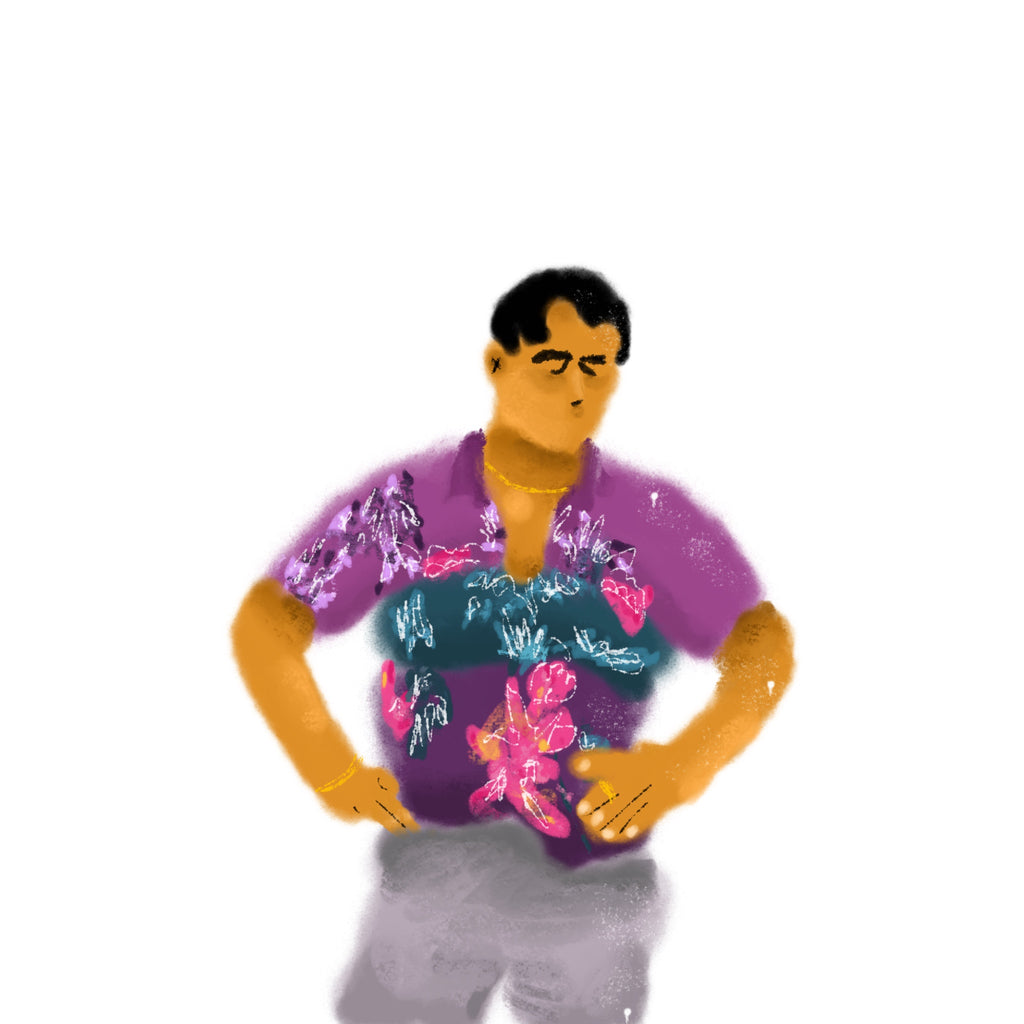 PRINT SCARFACE 40X40 CM