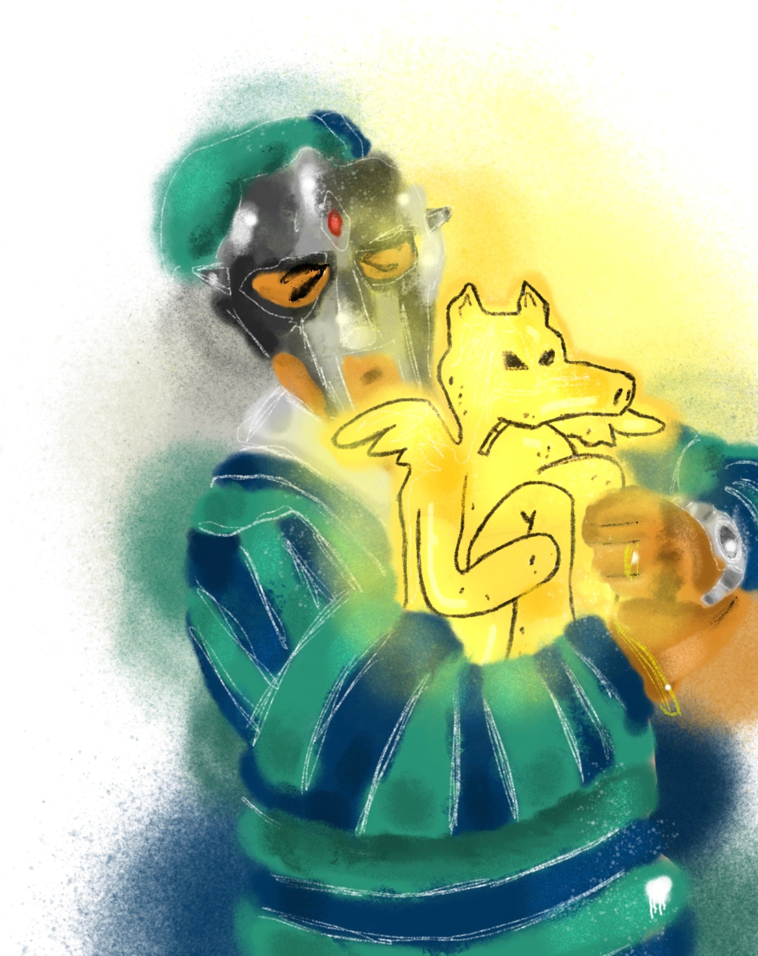 PRINT MF DOOM 40X40 CM