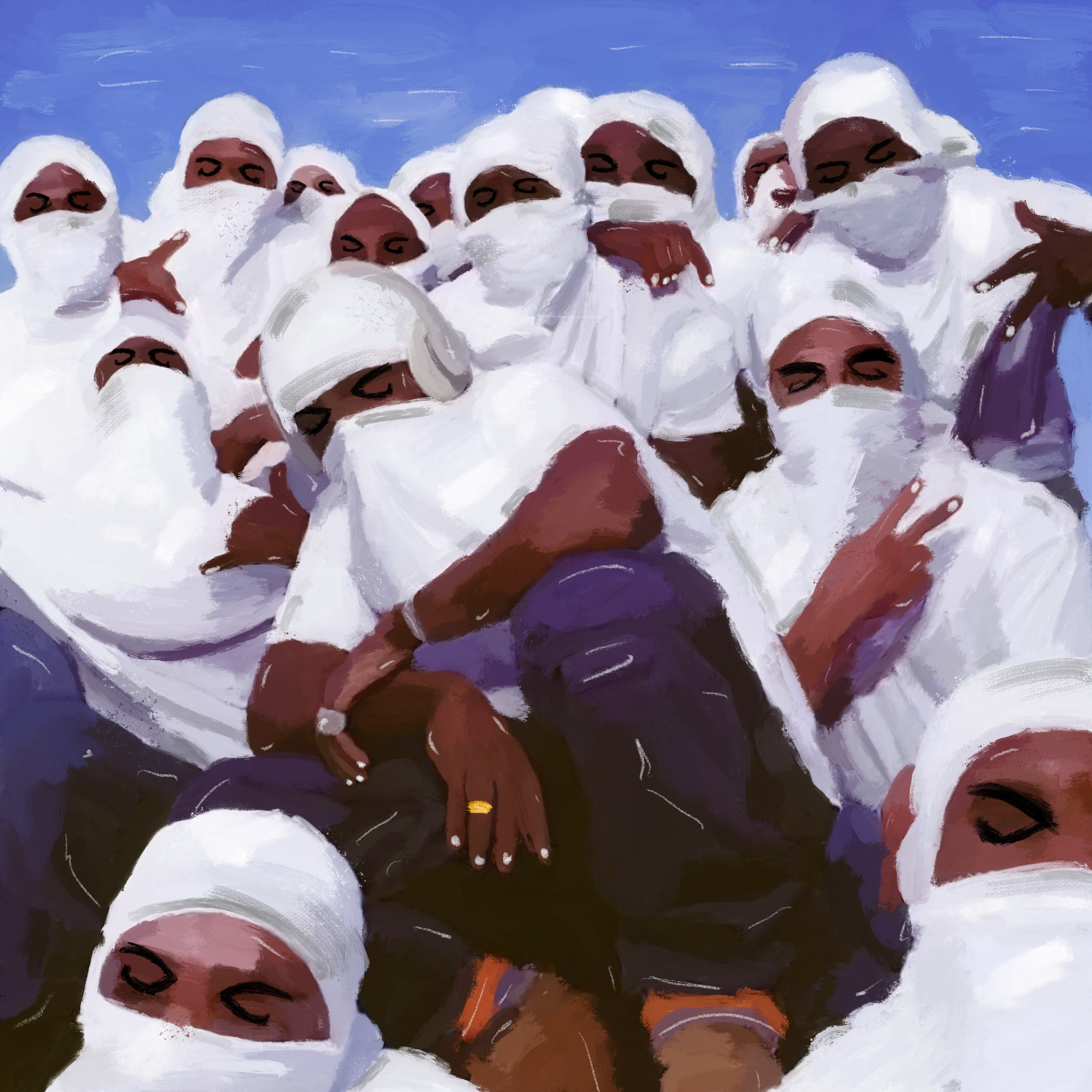 PRINT GANG 40X40 CM